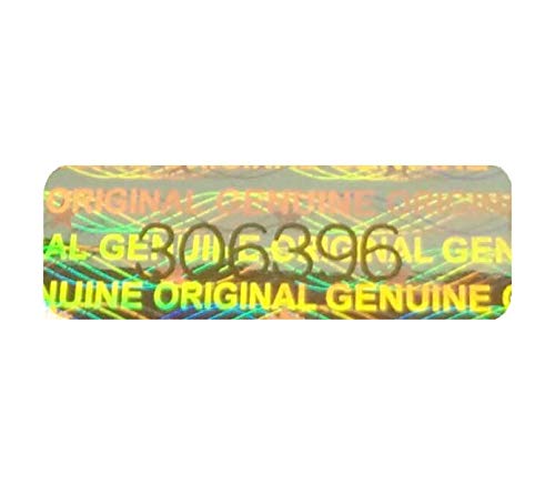 Holomarks 156 pcs Hologram Labels with Serial Numbers, Warranty Stickers Seals 1.18 x 0.39 in