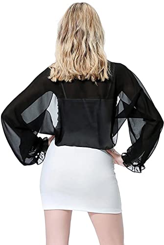 Chiffon Shawl UV Protection Arm Sleeves Summer Shrug Cape Scarf Wrap Beach Cuff Cover2