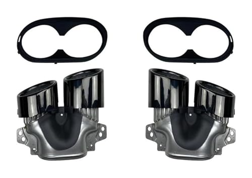 �r�C�e�[���}�t���[ �p GLB X247 GLB220 250 GLB35 GLB45 AMG 2020�N�� ���A�o���p�[ �^�[�{�}�t���[ �r�C�`�b�v �p�C�v�o��(�u���b�N)