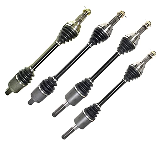 DTA Full Set of 4 CV Axles Compatible With John Deere Gator XUV 620i, Gator XUV 850D. Fit Front Rear Left Right