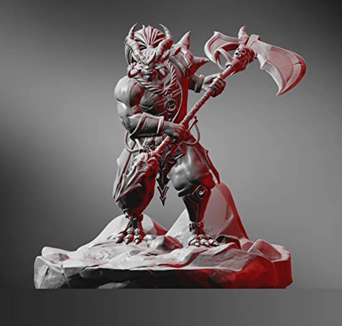 ZHANGJING Figura de Guerrero Orco en Resina 1/18 100mm miniatura 1