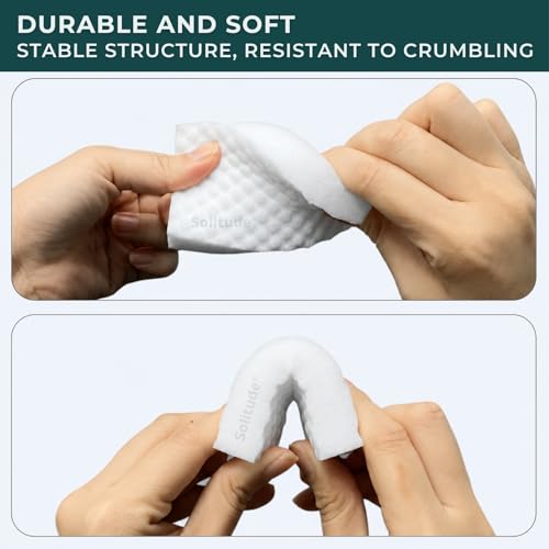 Image of Solitude Pack of 4 Magic Eraser Cleaning Sponges | Multi-Surface Melamine Foam for Kitchen, Bathroom, Walls, and Shoes