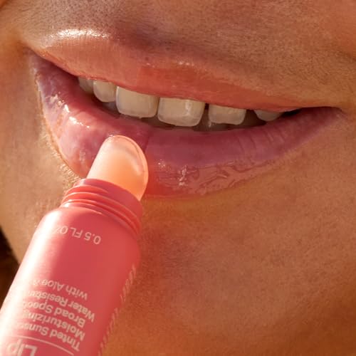 Image of Sun Bum SPF 30 Coconut Sunscreen Lip Balm, Sunset Cove Tinted - 0.5 oz | Broad Spectrum Moisturizing with Aloe and Vitamin E, Vegan, Hawaii 104 Act Compliant (Made without Octinoxate & Oxybenzone)