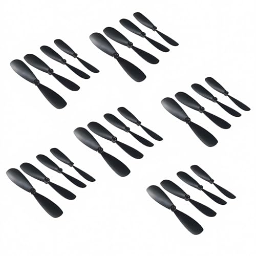 Generic 20pcsMini Propeller, Blade Length is 1.81 inches AB Plus and Minus Propeller. Nylon Propel Suitable for Small and Medium-Sized UAV Quadcopter.