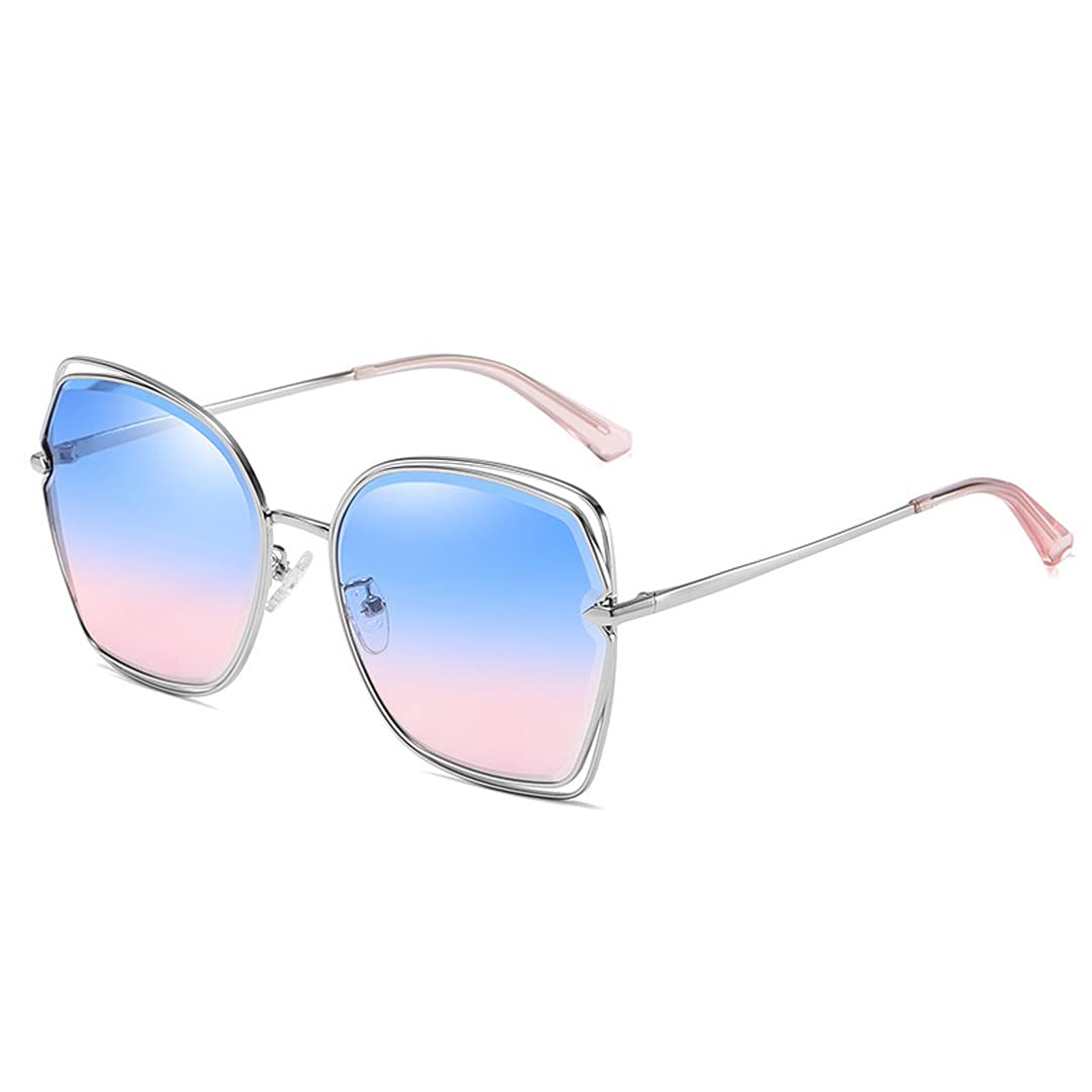 Lunettes de soleil polarisées haut de gamme pour femme avec verres dégradés chic