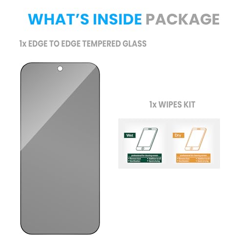 Image of FIRST MART Privacy Tempered Glass for Oppo Find X8 & Oppo Find X9 | Anti-Spy Screen Protector, Edge-to-Edge 9H Scratch Protection, Case-Friendly, Bubble-Free | Pack of 1