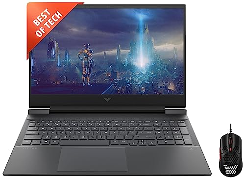 Image of HP Victus Gaming Laptop AMD Ryzen 5 5600H 15.6 inch(39.6 cm) FHD IPS Gaming Laptop & HyperX Pulsefire Haste USB, 16000 DPI, 6 Programmable Buttons Gaming Mouse