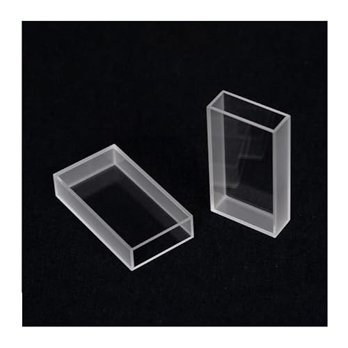 60*33*12.8mm Quartz Large-Surface Transparent Cuvette, High-Transmittance Colorimetric Instrument for Analytical Instrumentation