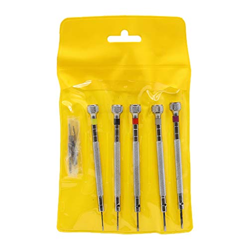 5pcs Screwdrivers Watch Repair Combination Tools Set - Watch Band with Industrial Strength