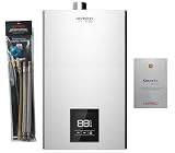 Aquecedor De Água A Gás Komeco KO 21 DI PRIME GLP 21 Litros (INOX) Com Módulo Wi-Fi e Kit Ligação de 40 cm Original !
