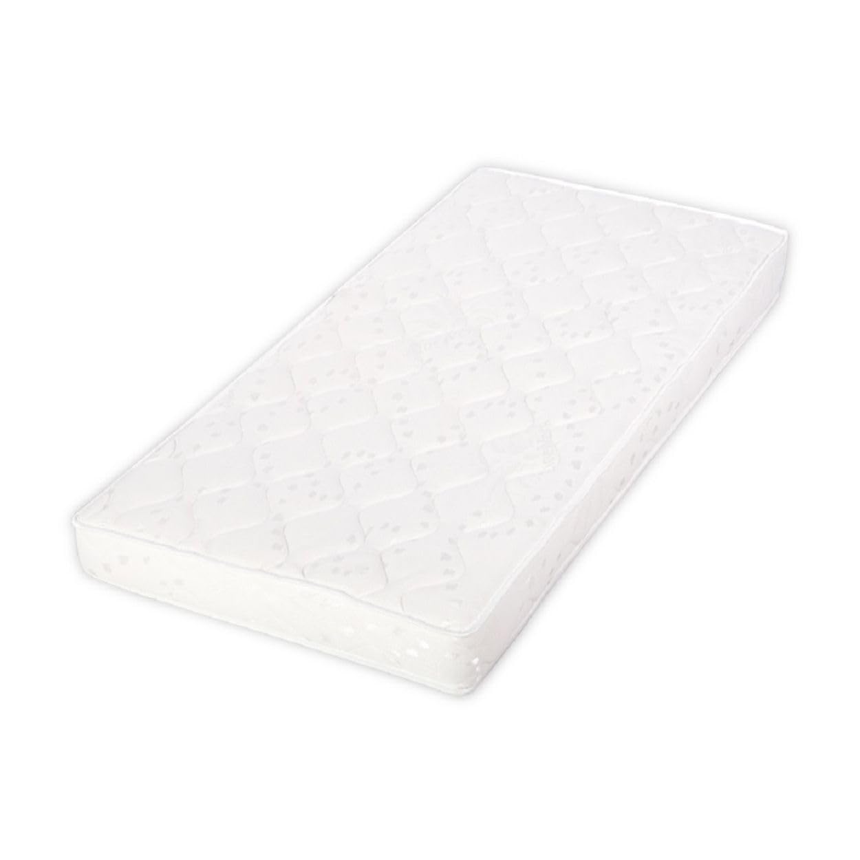 Lorelli Babybett Matratze Sweet Dream 110 x 62 x 10 cm Schonbezug waschbar weiss