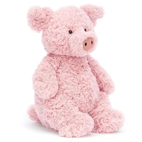 LGWJHCY Schwein Plüschpuppe Nettes Cartoon Plüschtier Bequemes und Weiches Plüschtier Rosa Schwein Plüschpuppe Haus- und Autodekoration geeignet für Jugendliche und Plüschtierliebhaber
