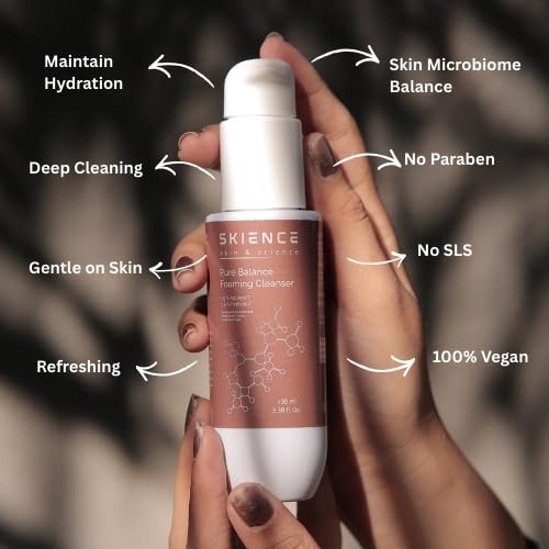 Image of Pure Balance Foaming Cleanser - Gentle Hydrating Face Wash for All Skin Types, Soothes Irritation, Protects Skin Microbiome, Non-Drying, Soft & Smooth Skin