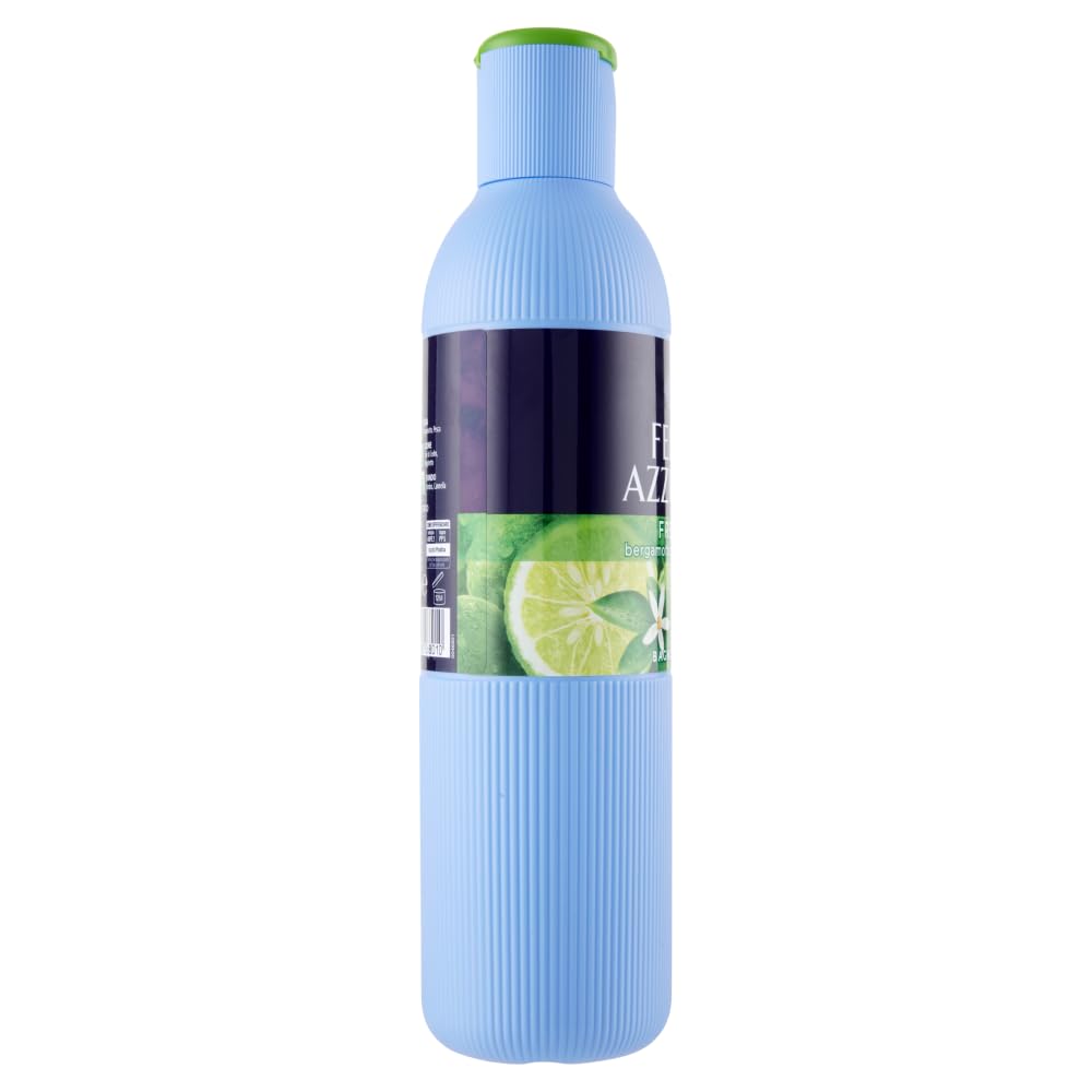 Felce Azzurra Bagnodoccia Fresco - 12 panni per il corpo, gel doccia con fiori di bergamotto e cedro, profumo inconfondibile, idrata la pelle 650 ml + portachiavi Beni Culinari