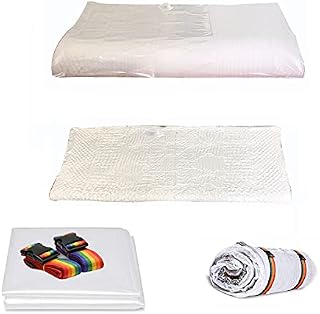 Mattress Cover For Moving Memory Foam Mattress Topper/vacummattress Storage Bag/single Double King Size Waterproof Mattress Protector Vacuum Seal Shipping And Storage,Waterproof Airtig(Size:200*250cm)