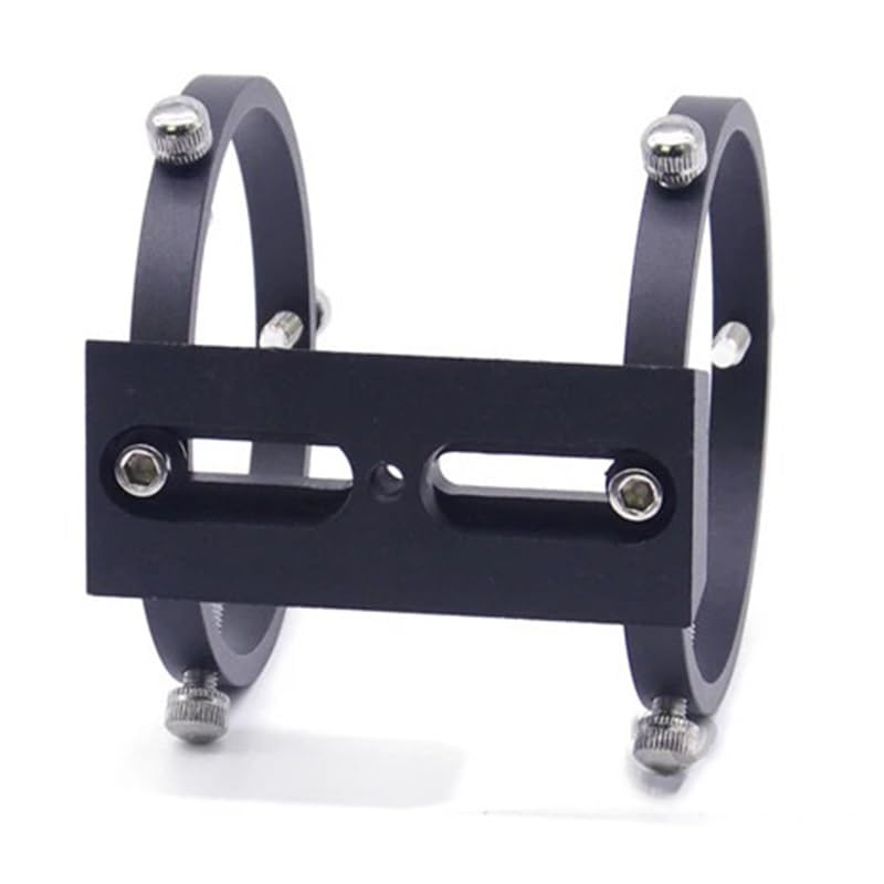 Accesorios para telescopios astronómicos de 50mm con placa ecuatorial y anillos de 6 puntos 2