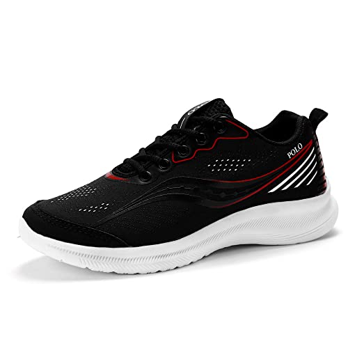 Tênis Masculino Corrida Esportivo Academia Com Meia Lupo (42, Vermelho)