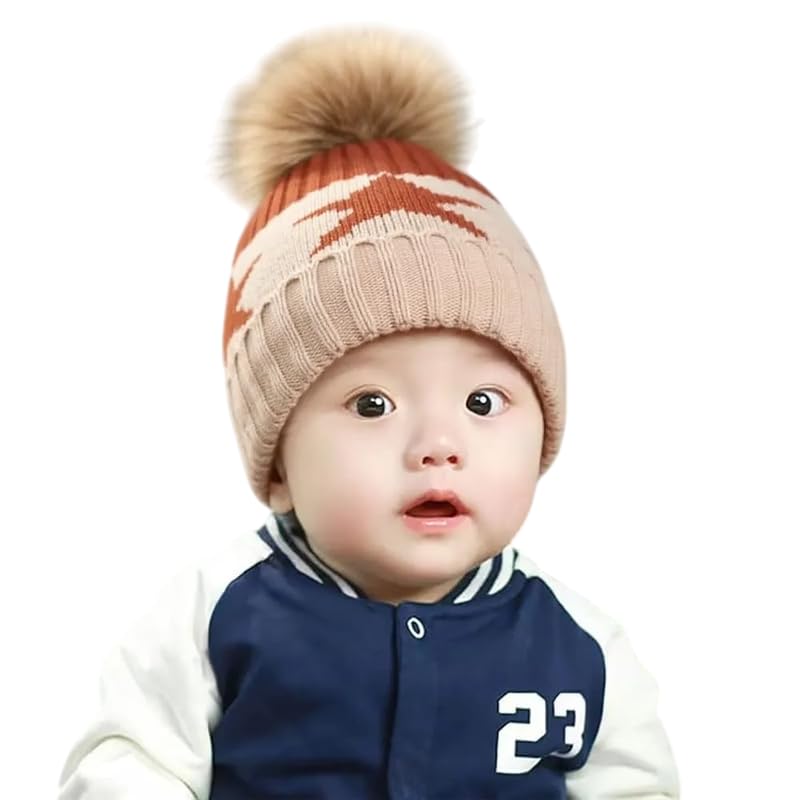 Baby Boys Girls Winter Knit Cap Hat Soft Fleece Velvet Fur Woolen Hat | Skull Beanie Pom Pom Unisex Kids Winter Hat (3 Month to 3 Yrs) Baby Boys Girls Winter Knit Cap Hat Soft Fleece Velvet Fur Woolen Hat | Skull Beanie Pom Pom Unisex Kids Winter Hat (3 Month to 3 Yrs)