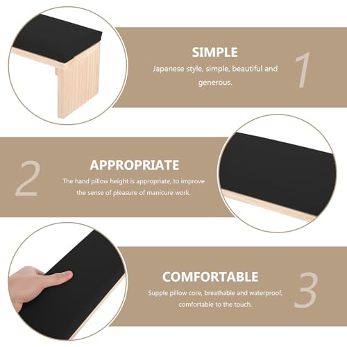 Coussin de manucure étanche et lavable pour salon de beauté - 3