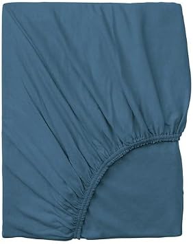 Ikea M10618167 VARVIAL Volvial Fitted Sheet for Daybed Blue Semi Single 80x200cm