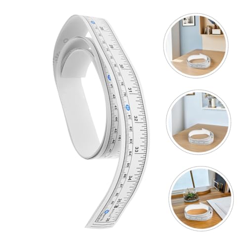 BESPORTBLE 12pcs Fish Measuring Ruler Sticker Self-adhesive Tape Measure for Fishing Boat Double Scale Fish Measure Ruler Decal for Anglers - Image 8