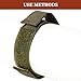 XMJY Magnetic Rifle Sling Strap, Strong Magnets Sentry Straps for Rifle, Adjustable Universal Sling Keeper Retention Band Rifle Accessories, Armygreen