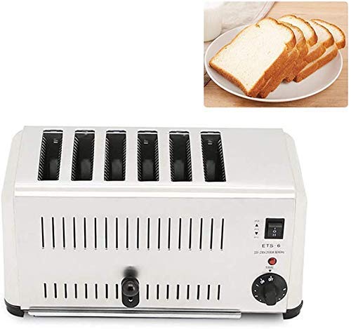 Automatische Brotbackmaschine Haushalt 1800W Brotbackmaschine Automatischer Toaster Mit 6 Scheiben Toast Sandwich Grillofen 220V Sandwichmaker Mit