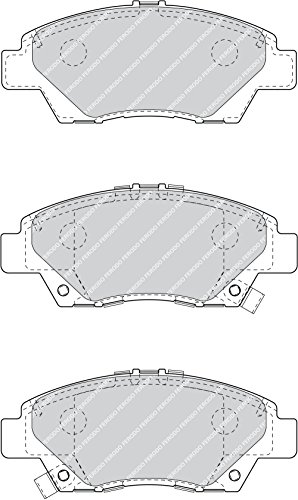 Ferodo Kit Pastiglie Freni Anteriore Con Segnalatore Acustico Usura Con Accessori FDB4404 - 2
