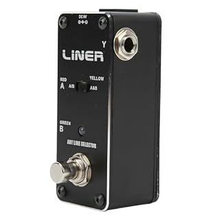 [PREMIUM SIGNAL SELECTOR] Experience seamless transitions between your guitar signal paths with our Line Selector Guitar Pedal. Effortlessly switch between channels A and B or toggle back to Y, ensuring your performance remains fluid and dynamic with...