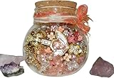 Tarro de joyería vintage elegante fantasía caprichosa estética paquete