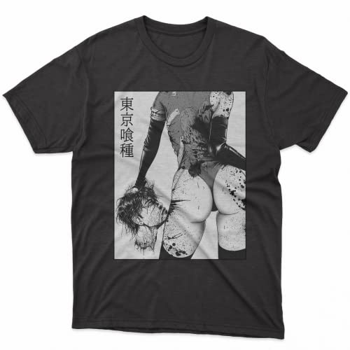 Anteiku Coffee Tokyo Ghoul Harajuku Anime T Shirt Japan Gift Tee Convention Cosplay Halloween Anime Horror Anime Unisex Shirt