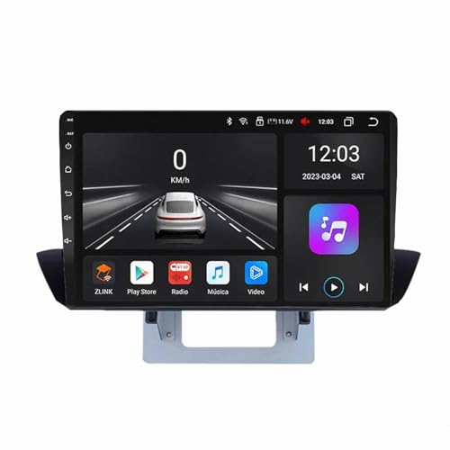 Sat Navi Nissan Teana J31 Écran Tactile IPS Fluide avec Connexion Bluetooth WiFi