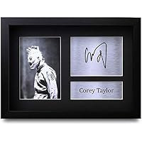HWC Trading Corey Taylor A4 Enmarcado Regalo De Visualización De