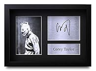 ✯ A GIFT THEY’LL ACTUALLY LOVE - Be a tune hitter with this signed & framed, printed photo of Coey Taylor! A chart topping present for them and multi platinum present-giving points to you! ✯ YOU WON'T FIND A BETTER PRODUCT FOR THE PRICE - Just like t...
