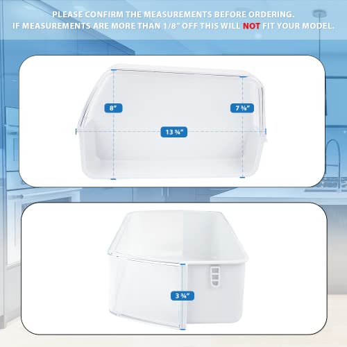 Upgraded Lifetime Appliance Da97-12650A Door Shelf Basket Bin (Right Side) Compatible With Samsung Refrigerator - Da63-07104A, Da63-06963A | Fridge Shelf | Samsung Refrigerator Parts #TOP2