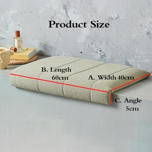 Coussin de siège d'escalier étanche et confortable pour banc intérieur extérieur - 3