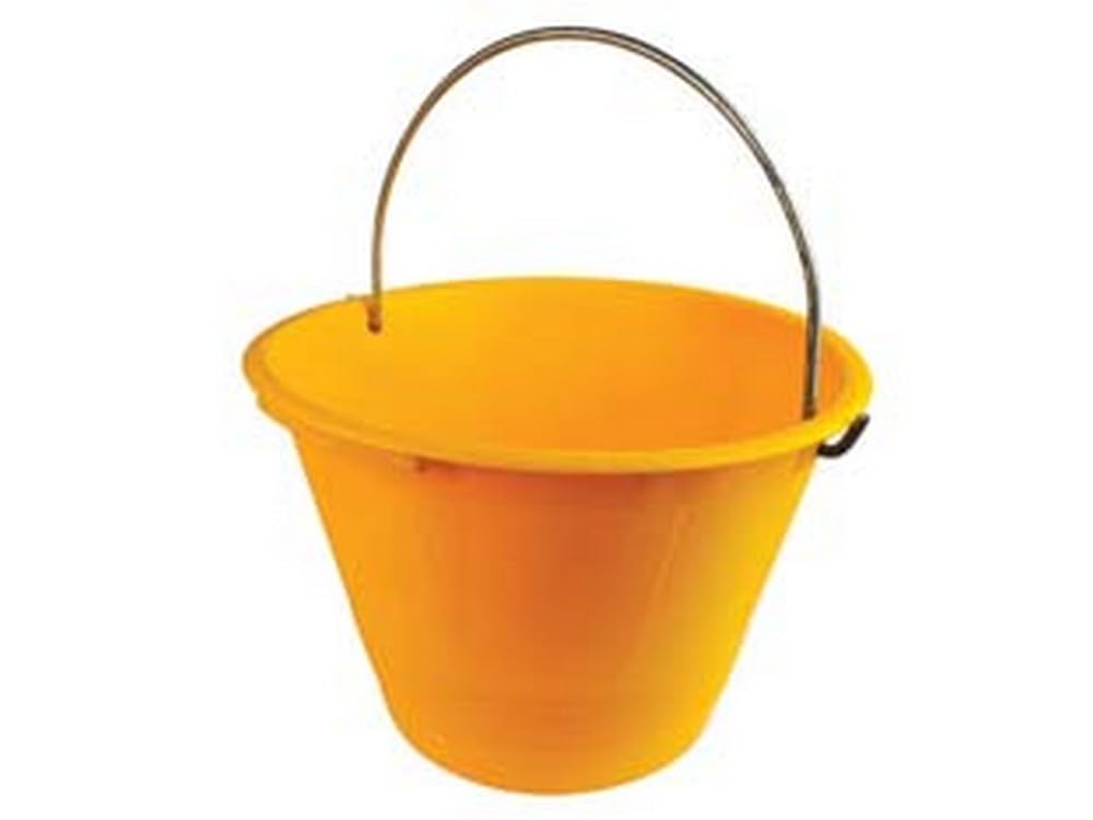 10PZ CALDARELLA DA MURATORE GIALLA - ? cm.36 - lt.10