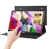 Multi-Geräte-Kompatibilität: Dieser Touchmonitor ist kompatibel mit Raspberry Pi, Computern, Laptops, Type-C-Smartphones (volle Datenübertragung), PS3/4/5, Xbox One etc.