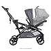Baby Trend Sit N' Stand Tandem Double Stroller 2.0 DLX with 5 Point Safety Harness, Shaded Canopy, 2 Cup Holders, and Ample Storage Space, Magnolia
