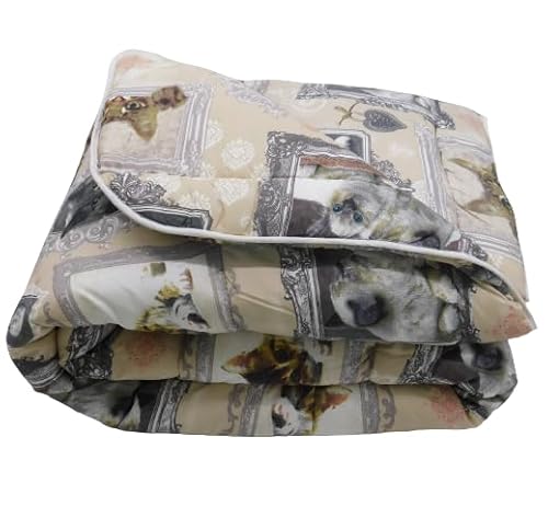 MORTREUX Trapunta temperata stampata gatto - 1 o 2...