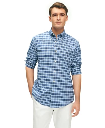 Brooks Brothers Men's Oxford Long Sleeve Sport Shirt