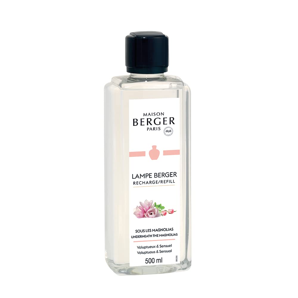 MAISON BERGER Underneath The Magnolias Lamp Berger Fragrance Refill, 500 mL, 2-in-1 Catalytic System