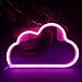 YouOKLight Neon LED Cloud Shape Neon Signs Lights Hanging Art Wall Decorative for Baby Room Christmas Wedding Birthday Supplies - Pink Cloud, Battery/USB