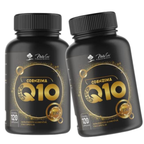 Coenzima Q10 + Vitamina E 120 Cápsulas - Natuser