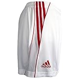 adidas Cro Fed Short Hose Damen Sportshorts Weiss-rot NEU