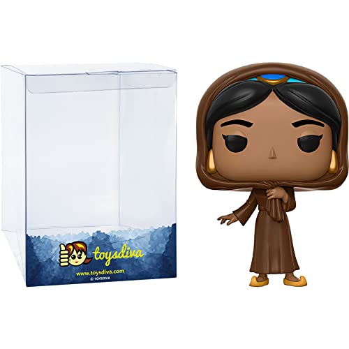 Jasmine: P O P ! Vinyl Figurine Bundle With 1 Compatible 'Toysdiva' Graphic Protector (477-35754 - B)