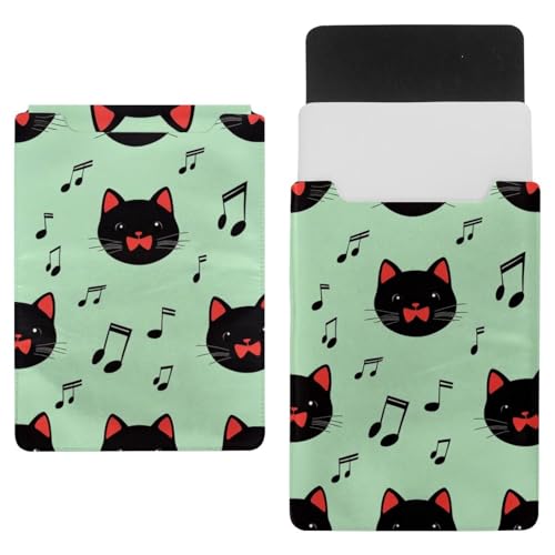 Funda para portátil de 35 cm Note Cat Face ideal para llevar a la cafetería o la oficina