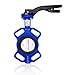 UNOX (DN50) Wafer Type 2 inch Butterfly Valve – Iron Disc, EPDM Gasket, PN16, Nickel Plated Ductile Iron Body – Flow Control Valve for Industrial Systems