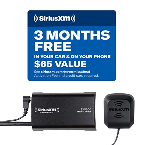 Siriusxm Sxv300V1 Satellite Radio Vehicle Tuner, Add To Any Siriusxm-Ready Car Stereo, Enjoy Siriusxm For As Low As $5/Month + $60 Service Card With Activation #TOP5
