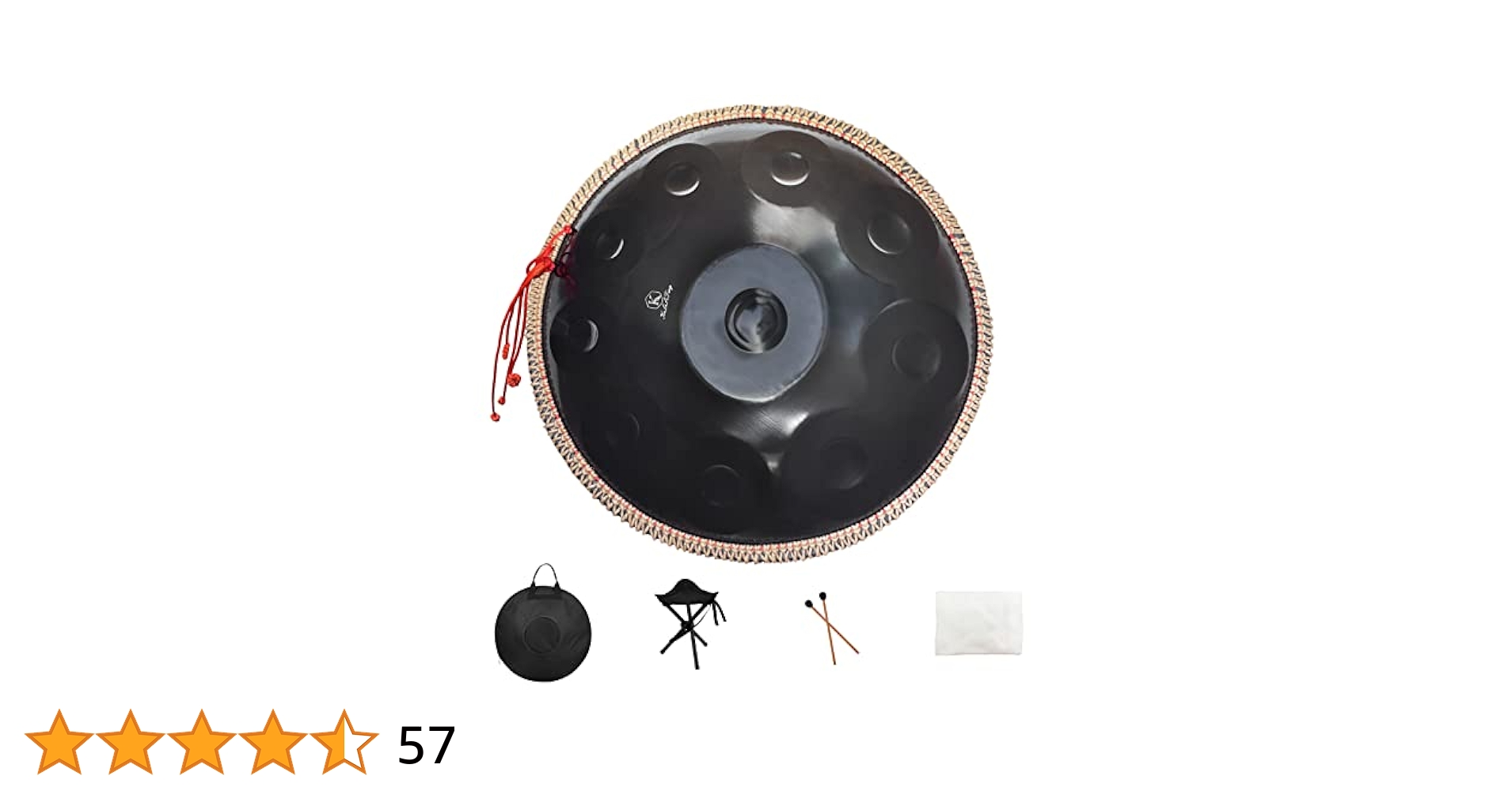 【最終価格】ハンドパン（440Hz Dマイナー） Amazon | Rxakudedo ハンドパン 22インチ 440Hz プロ仕様